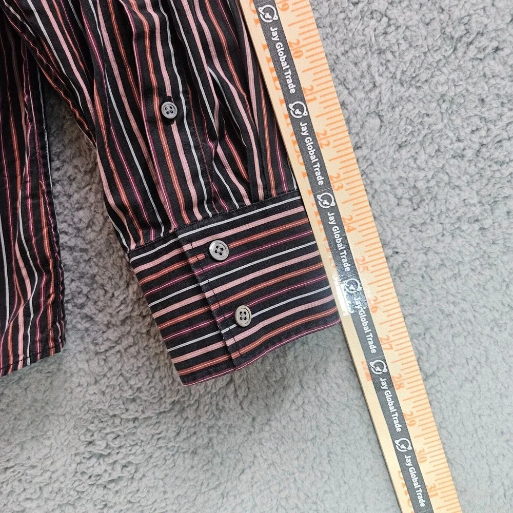 Banana Republic Shirt Mens‎ 16-16.5 Large Button Down Long Sleeve Striped L